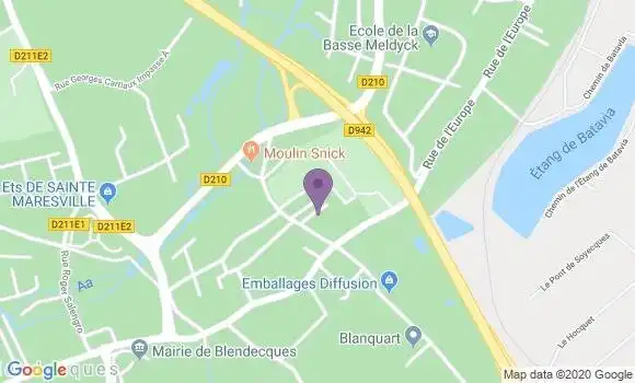 Localisation Restaurant  La Récréation