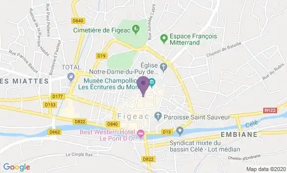 Localisation Restaurant  Le Sphinx
