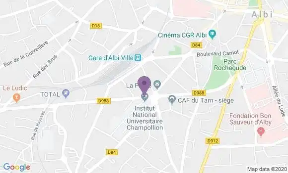 Localisation Restaurant Bar L
