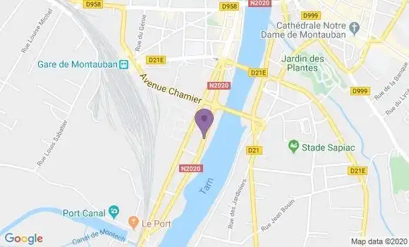 Localisation Restaurant Asiatique Le Pont d