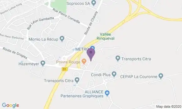 Localisation Restaurant Grill Poivre Rouge