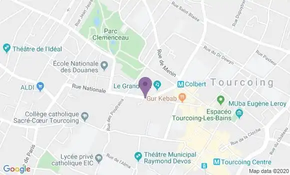 Localisation Pizzeria Le Grenier