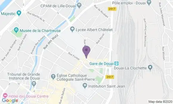 Localisation Brasserie Au Bureau