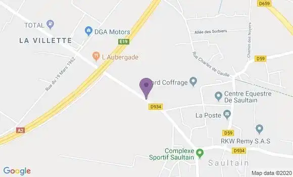 Localisation Restaurant  L