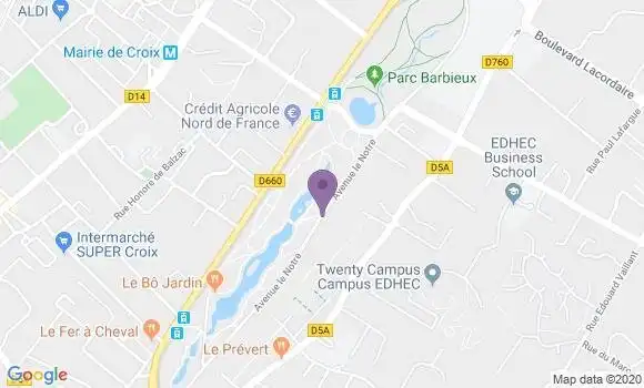 Localisation Restaurant  Le Beau Jardin
