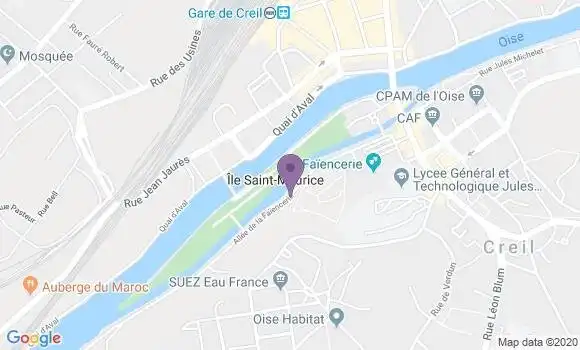 Localisation Restaurant  Le Flora
