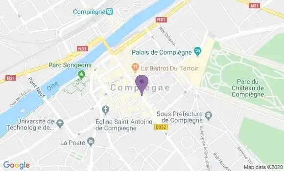 Localisation La Brasserie Parisienne
