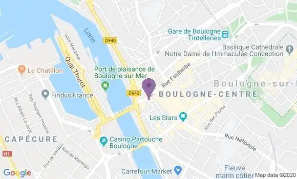 Localisation Restaurant  L