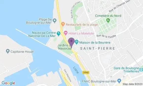 Localisation Restaurant  Le Thalassa
