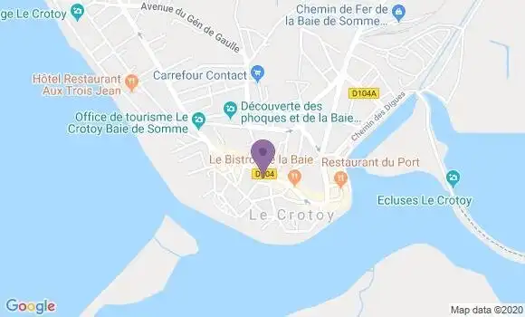 Localisation Restaurant  Bellevue