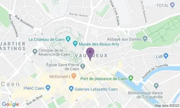 Localisation Restaurant  Le Bouchon du Vaugueux