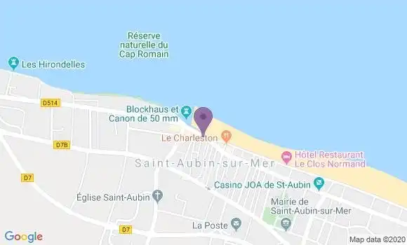 Localisation Pizzeria Le Crabe Vert