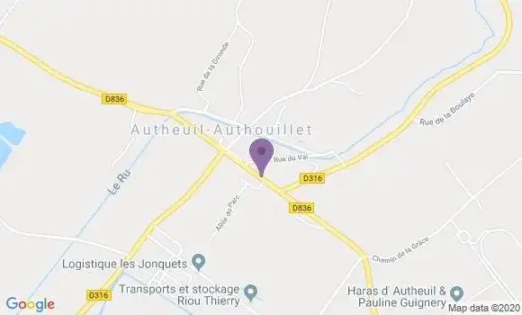 Localisation Auberge Fleurie
