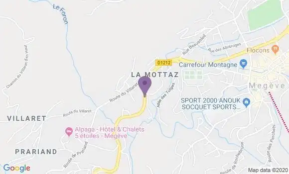 Localisation Fast Food Mc Donald