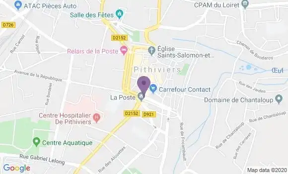 Localisation Fast Food Mc Donald