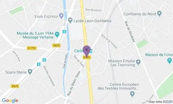 Localisation Fast Food Quick