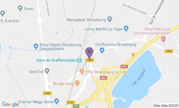 Localisation Fast Food Quick
