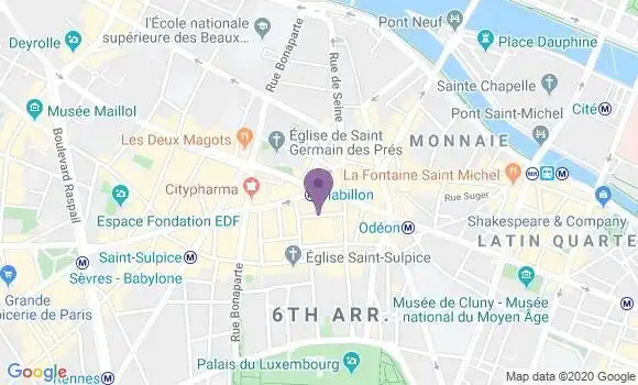 Localisation Pizzeria Le Golfe de Naples