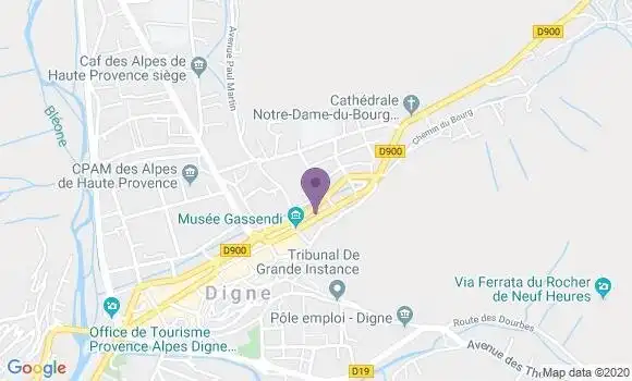 Localisation Pizzeria Le Point Chaud