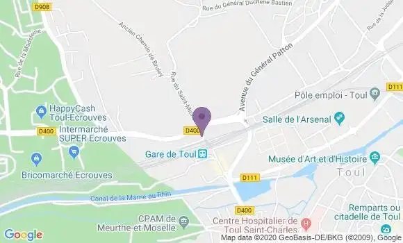 Localisation Pizzeria Le Saint Michel