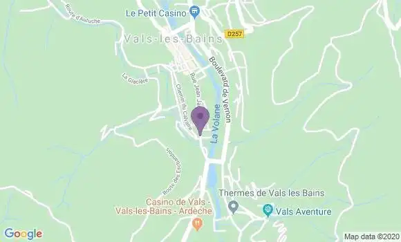Localisation Pizzeria La Capuche