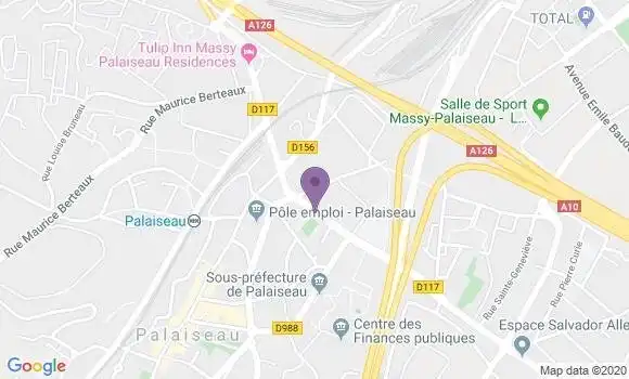 Localisation Pizzeria Calzone