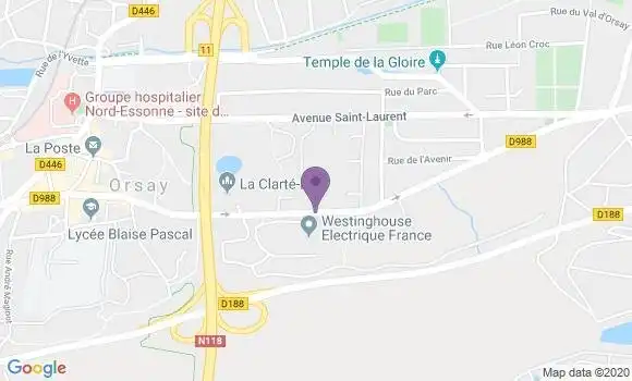 Localisation Pizzeria Le 63