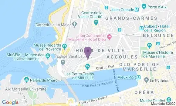 Localisation Pizzeria Chez Angele