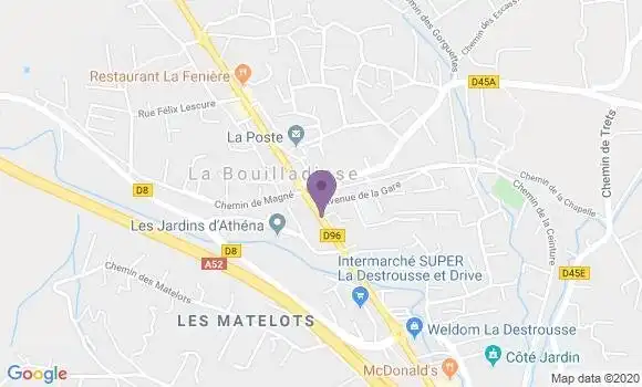 Localisation Restaurant  Pizza Chez Gaby