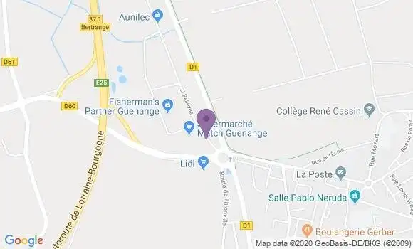 Localisation Pizzeria Bella Dolci