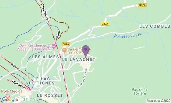 Localisation Restaurant  L