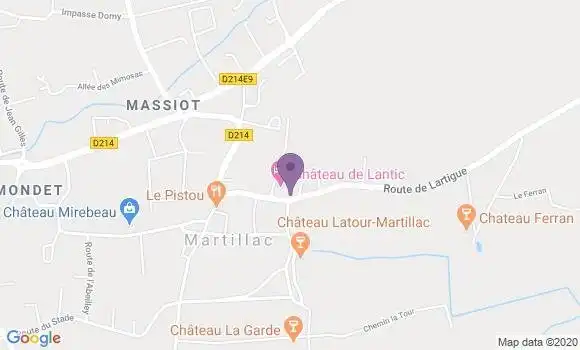 Localisation Bistrot Le Sémilion