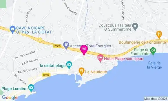 Localisation Pizzeria El Picasso
