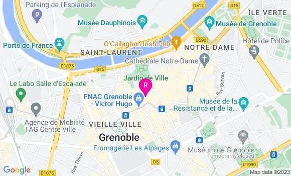 Localisation Brasserie des Fleurs