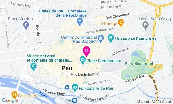 Localisation Café de l