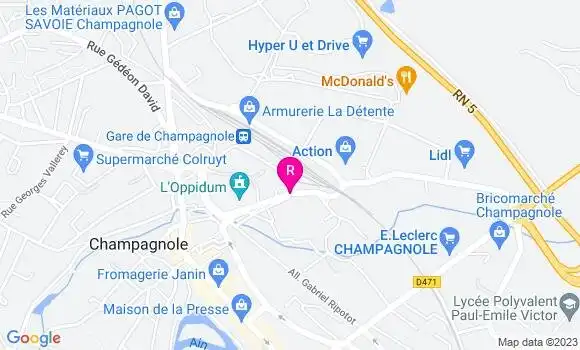 Localisation Restaurant Municipal