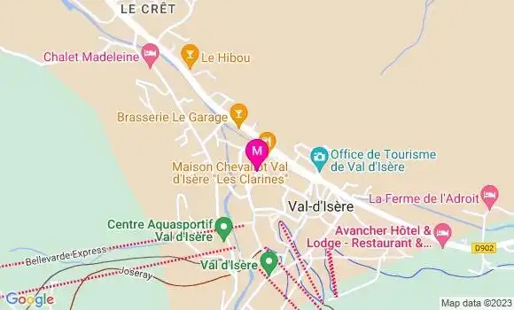 Localisation Restaurant  Le Solstice au Yule