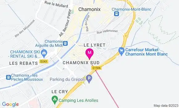 Localisation Vertical Café et Boutique