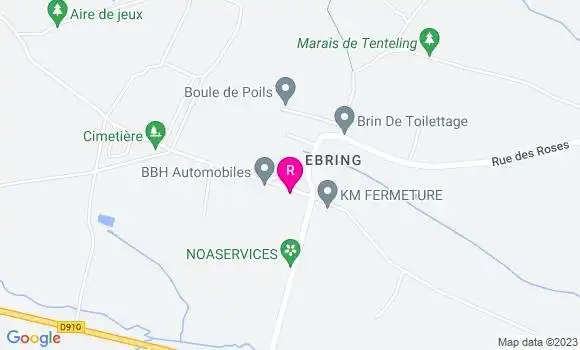 Localisation Restaurant  Philipp Thines Lucie