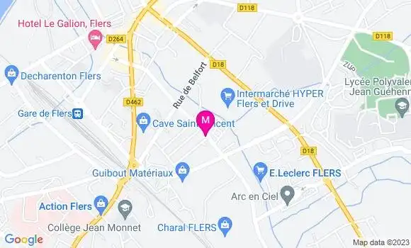 Localisation Restaurant  Le Relais Normand