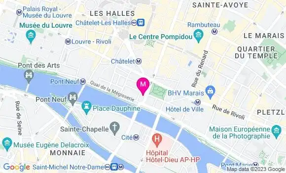 Localisation Restaurant  Le Zimmer