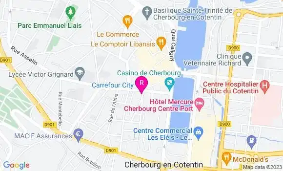 Localisation Restaurant  Chez Marco