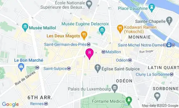 Localisation Restaurant Bar Chez Georges