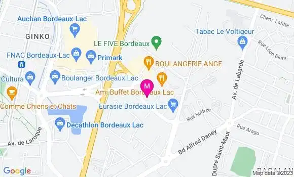 Localisation Restaurant Grill Courtepaille