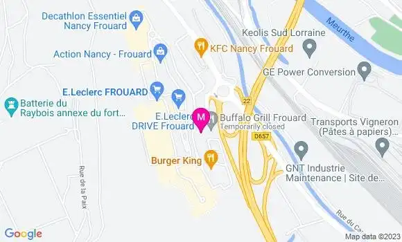 Localisation Restaurant Grill Courtepaille