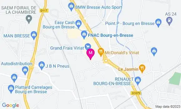 Localisation Restaurant Grill Courtepaille