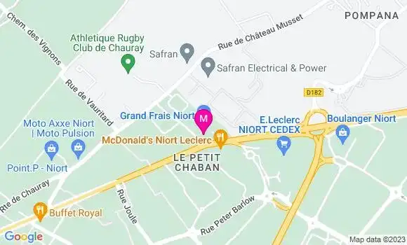 Localisation Restaurant Grill Courtepaille