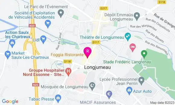 Localisation Restaurant Italien Foggia Ristorante