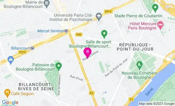 Localisation Restaurant  L
