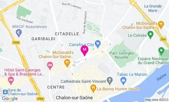 Localisation Restaurant  Le Neptune
